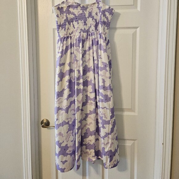 Lazy Oaf X Laura Callaghan Fantasy Fiction Tie Shoulder Dress -Size UK 14, US 10 - Picture 2 of 5